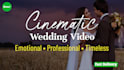 do cinematic wedding video editing