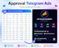 run telegram ads bot, fix any telegram ads issues, ad decline, telegram scraping
