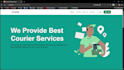 create a home page for website