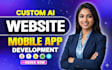 do custom ai website development mobile app development as ai software developer
