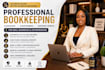 do quickbooks online bookkeeping, cleanup, catch up, and setup