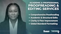 proofread and edit theses, manuscripts and academic contents
