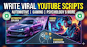 write viral youtube scripts