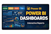 create professional power bi dashboards and reports