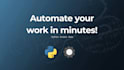 create a python script for web scraping and automation