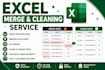 merge, clean and organize multiple excel files