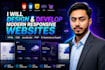 develop custom PHP website with admin panel