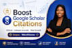 increase google scholar citations through indexed journals