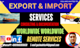 handle your export and import for your business