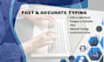 fast and accurate typing from PDF or images