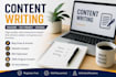 create content writing and media