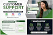 customer service via chat and whatsapp