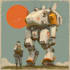 do  custom mecha robot art