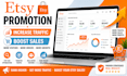 do etsy store promotion to increase etsy traffic