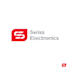 create modern electronics and repair service logo