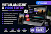 sere tu asistente virtual y ayudare en gestion