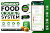 create whatsapp food ordering system, restaurant ordering automation, ai chatbot
