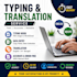 do fast typing, data entry, and english to bengali translation