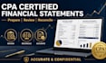 prepare CPA certified financial statements