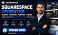squarespace plumbing website electrician website handyman painting website