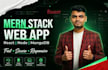 develop full stack mern web application