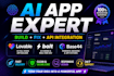 develop full stack ai saas app, lovable, boltnew, base44