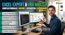 be your excel expert for data cleaning, formulas and dashboards