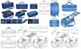 design bag tech pack handbag duffle backpack tote bag tech pack sketch design