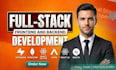develope full stack website using mern or nextjs