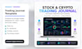 provide a professional trading journal in google sheets