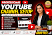 youtube channel setup pro