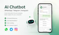 build python chatgpt ai whatsapp telegram bot for ecommerce store