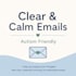 write clear and calm autism friendly emails