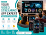 develop a custom video streaming app, ott, vod mobile app