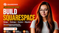 build squarespace website, squarespace redesign squarespace website development