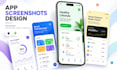 design high converting app store google play app screenshots mockups mobile app