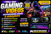 edit gaming videos with effects, highlights engaging edits