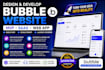 design bubble website bubble mvp saas bubble app developer