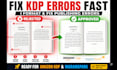 fix publishing errors book for amazon KDP and ingramspark