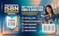 guide you through isbn registration and design print ready book barcodes