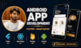 build a cross platform android app using flutter and react native