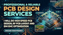 do high speed pcb design, rf pcb layout and emi emc optimization