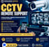 setup cctv cameras, nvr, and network devices remotely