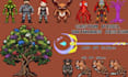 create 16 bit 32 bit pixel art sprite sheet animation icons items game assets