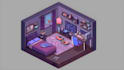 do 2d isometric pixel game art background game character isometric tileset