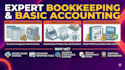 bookkeeping, data entry and financial reports in excel