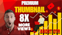 design an amazing youtube thumbnail