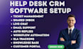 setup help desk CRM zendesk freshdesk intercom help scout liveagent front gorgia