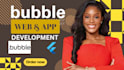 build a no code ai powered mobile app using bubble, flutterflow or adalo
