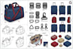 create wallet purse clutch handbag tech pack with technical drawings